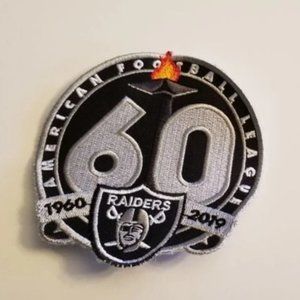 COPY - Raiders 60th Anniversary patch